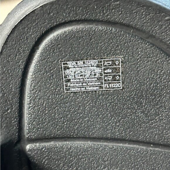 Teva Black Hurricane Drift Strap Sandals main image 6